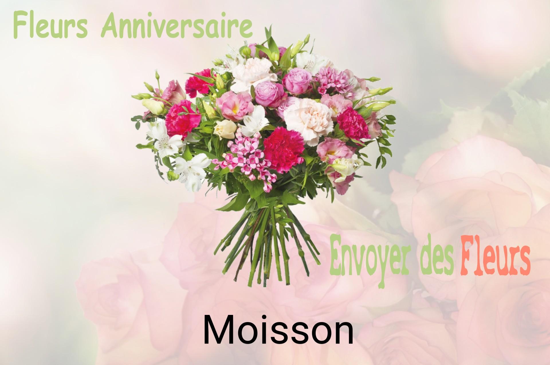 Bouquet de fleurs d’anniversaire livré à Moisson
